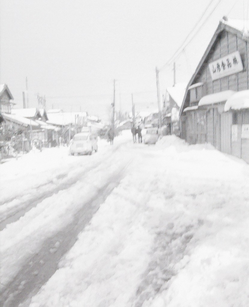 寺町市場通り　冬